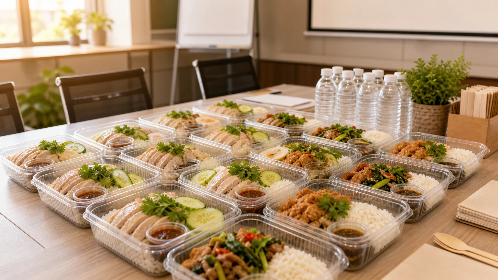 ข้าวกล่องประชุม ปทุมธานี
